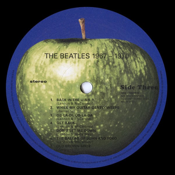 The Beatles 1967-1970 (colorido) Vinilo6