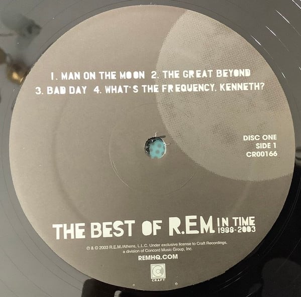 R.e.m. In Time: The Best Of R.e.m. 1988-2003 Vinilo3