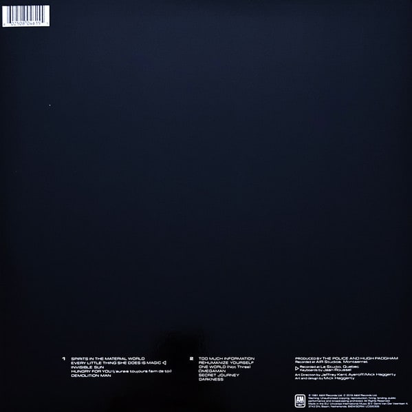 Vinilo The Police Ghost In The Machine2