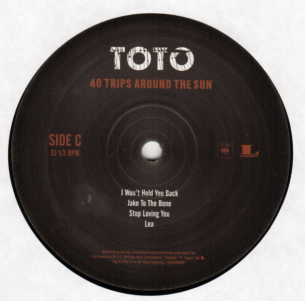 Toto 40 Trips Around The Sun 2 Lp Vinilo5