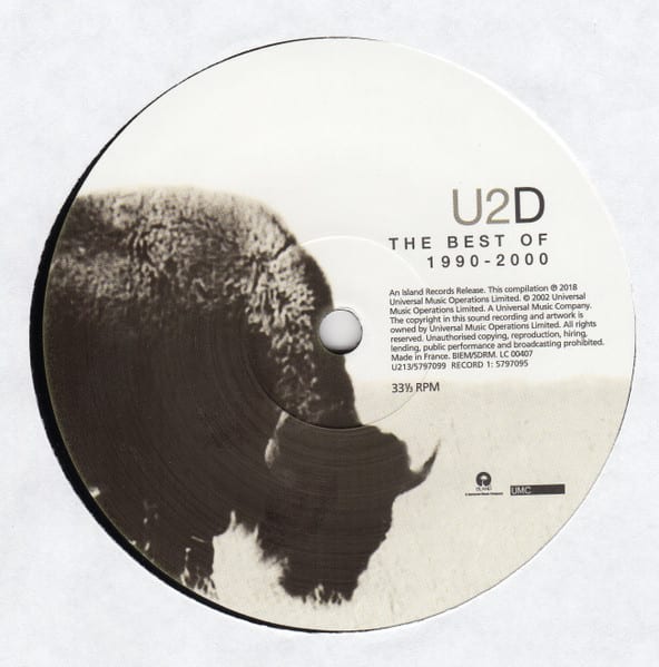 U2 BEST OF 1990-2000 (2LP) Vinilo6