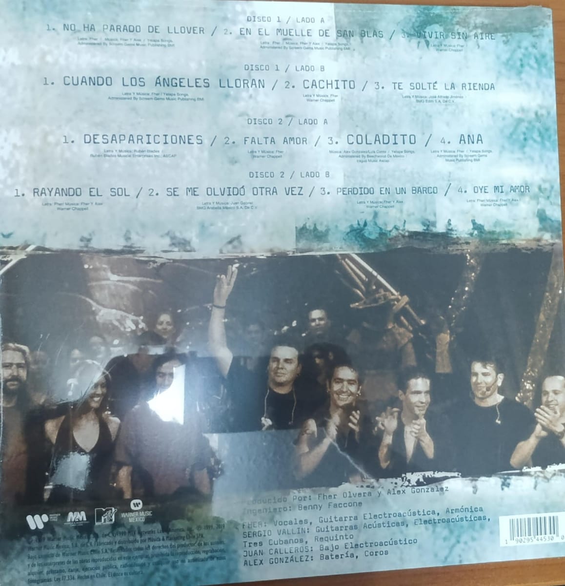 Maná MTV Unplugged Vinilo2