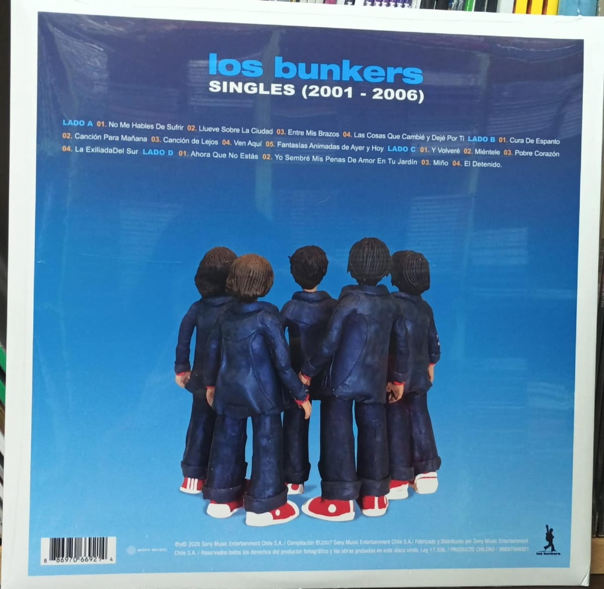 LOS BUNKERS SINGLES VINILO2