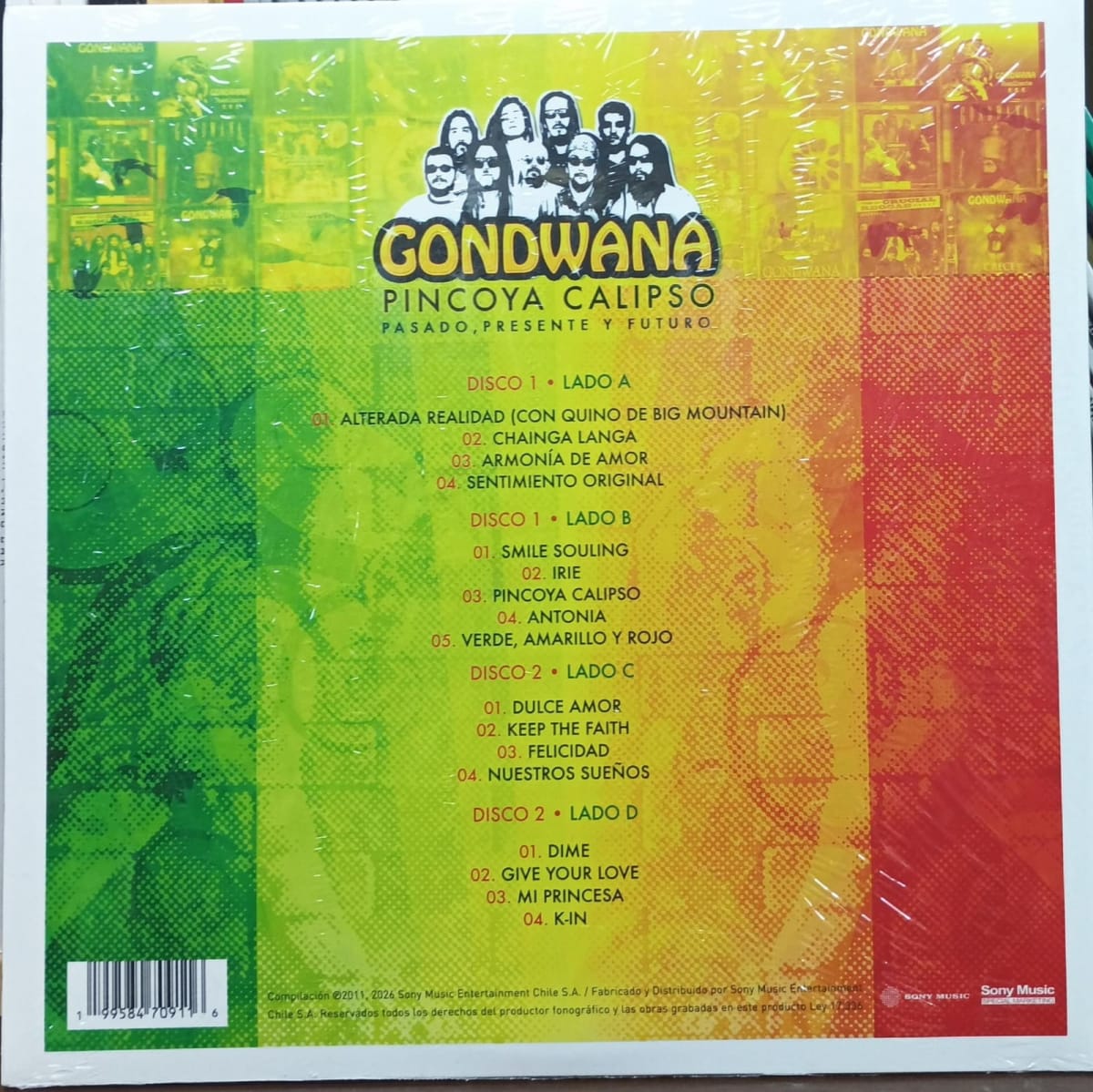 Gondwana Pincoya Calipso - Pasado, Presente y Futuro Vinilo3
