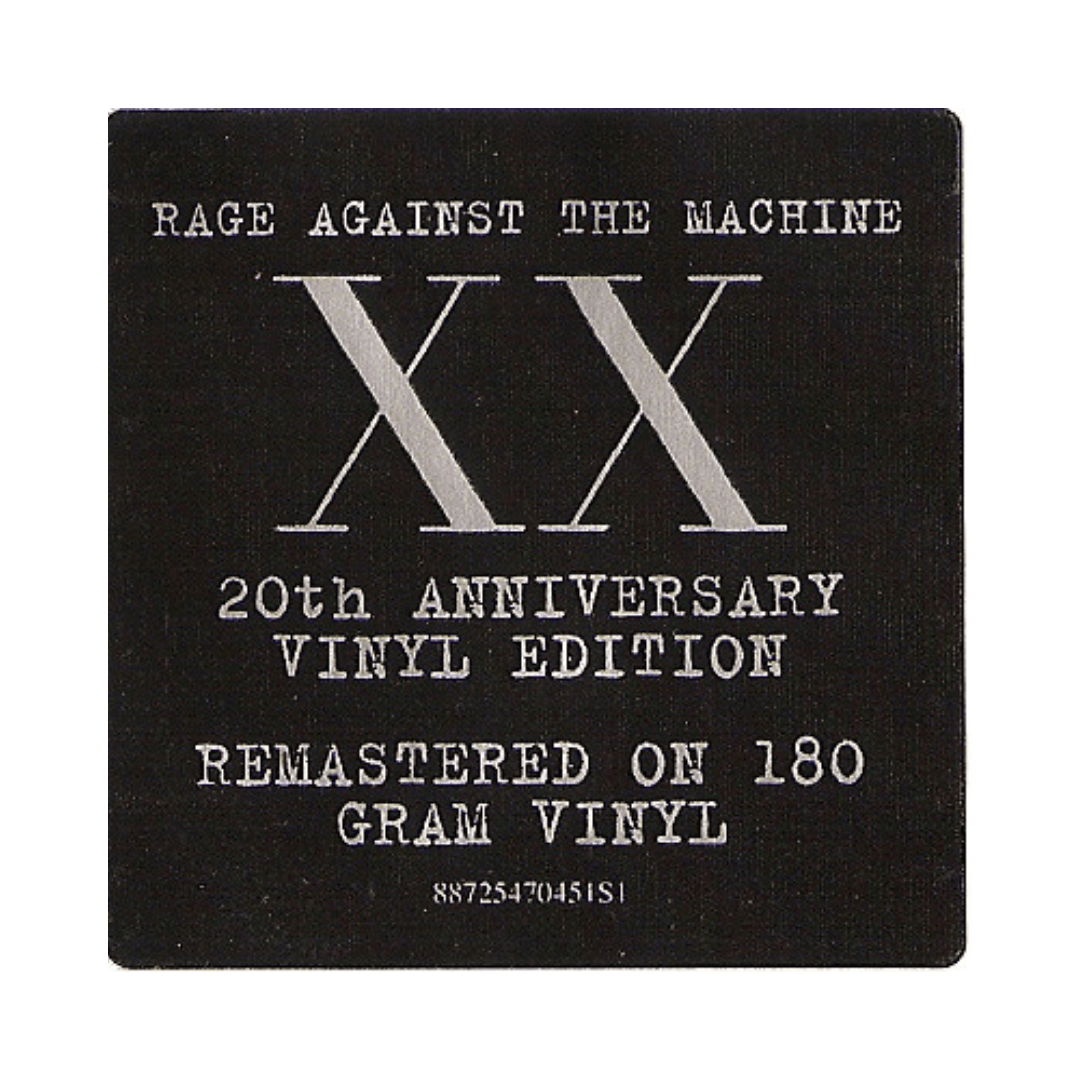 Rage Against The Machine Rage Against The.. Xx Nys Vinilo