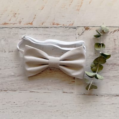 Corbatin Wawa Listado Beige1