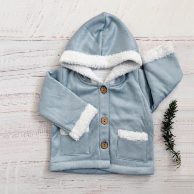 Chaqueta Wawa Noa Polar Celeste
