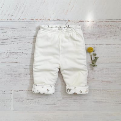 Pantalón Reversible Zoo Hueso