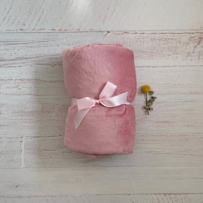 Manta Wawa Polar Palo Rosa