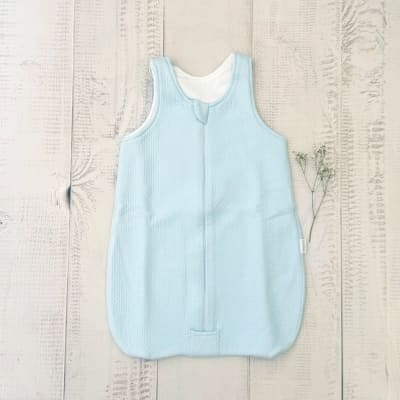 Jackard /algodón celeste