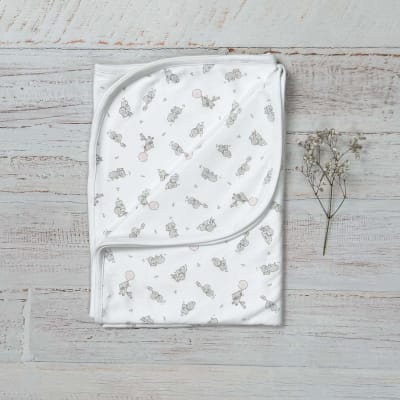 Manta Elefante Wawa Rosado Algodon Pima1