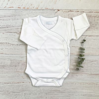 Body Wawa Basico Picot Celeste