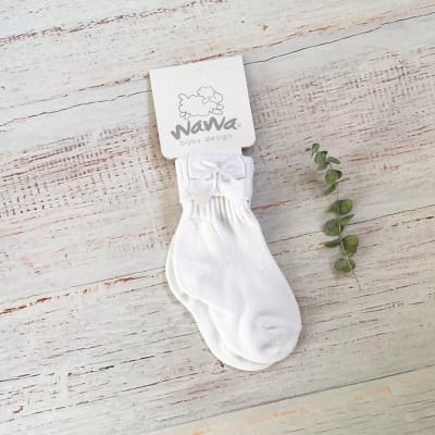 Calcetines Wawa Blancos Algodón Niña
