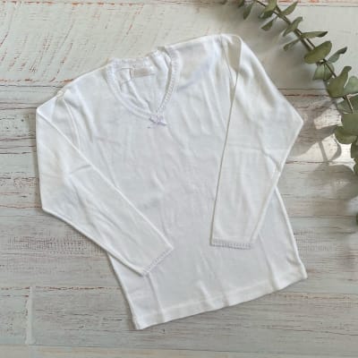 CAMISETA M/L BASICA NIÑA