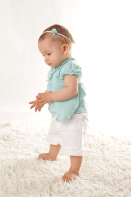 Cintillo Wawa Flor Organza Verde2