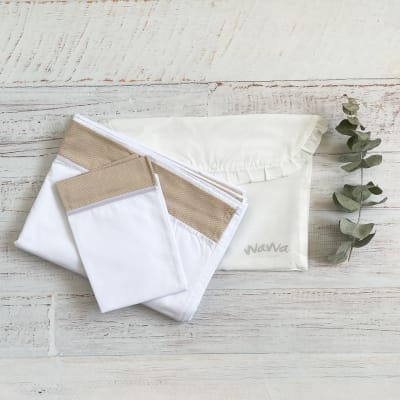 Juego Wawa De Sabana Cuna 3 Beige1