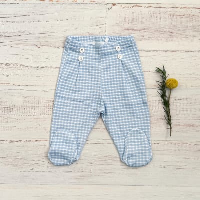 Pantalón Martin Wawa Celeste Algodón Pima