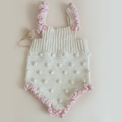 Ranita Crochet Rosa1