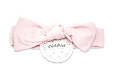 Cintillo Wawa Algodón Lazo Rosado1