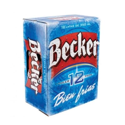 PACK BECKER LATA X12 UNID