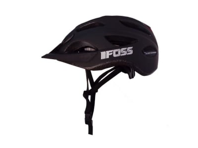 CASCO FOSS NEGRO MATTE CON LUZ