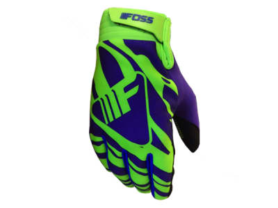 GUANTE FOSS STORM NEGRO AMARILLO