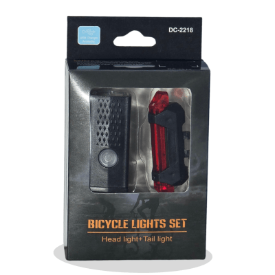 JUEGO DE LUZ USB DELANTERA TRASERA WR