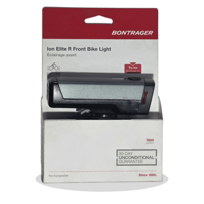 LUZ BONTRAGER ION ELITE R FRONT LIGHT NEGRO UNU