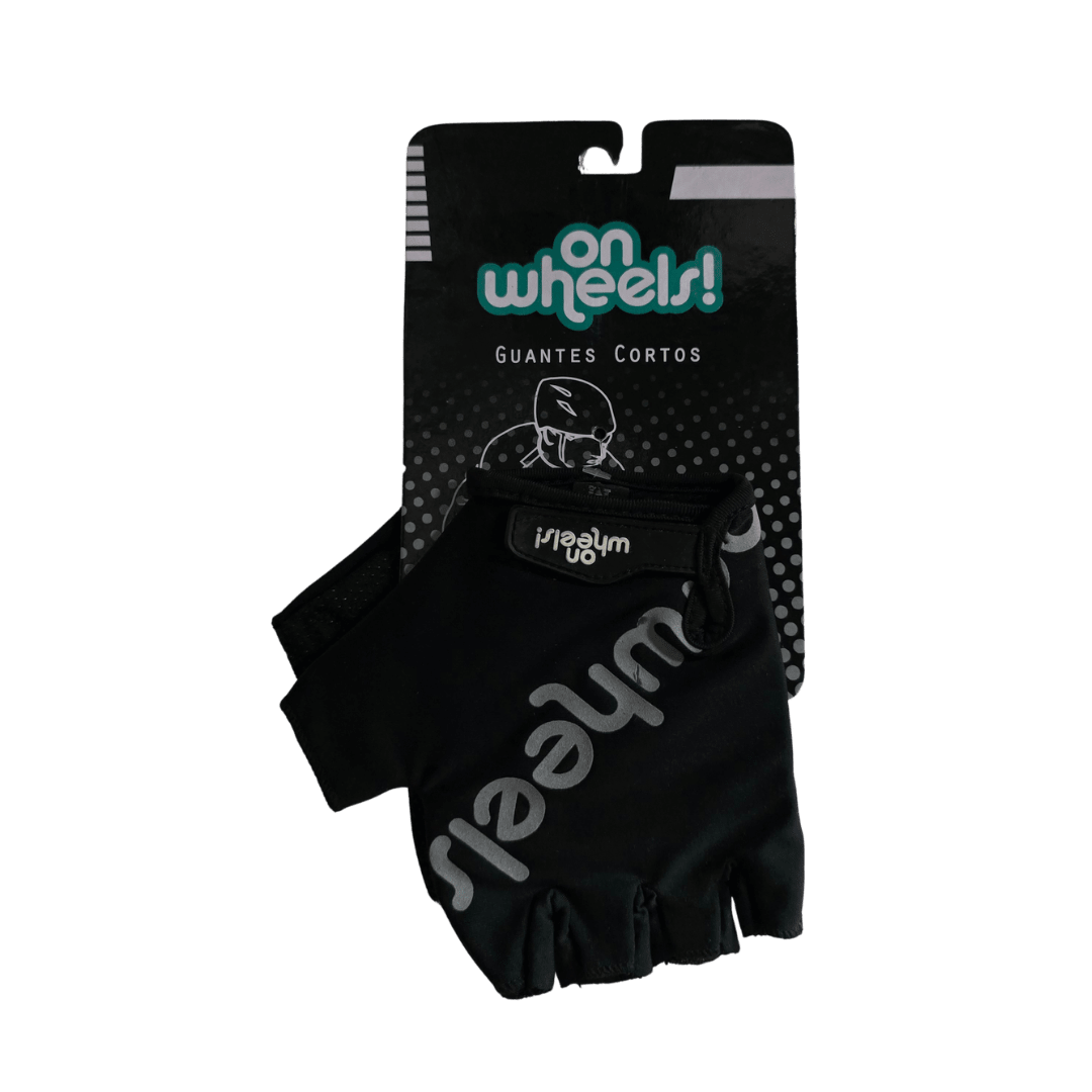 GUANTE CORTO ONWHEELS NEGRO1