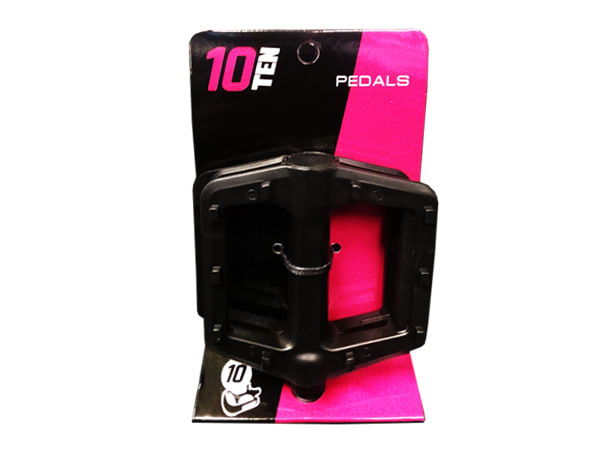 PEDALES TEN RESINA T-280 NEGRO2