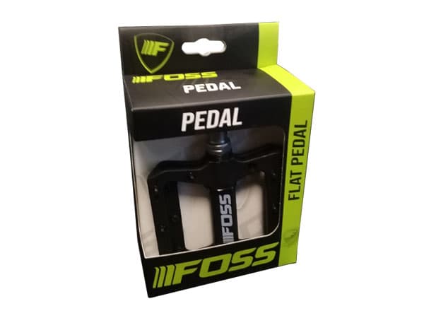 PEDAL FOSS TERMOPLASTICO NEGRO 9/162