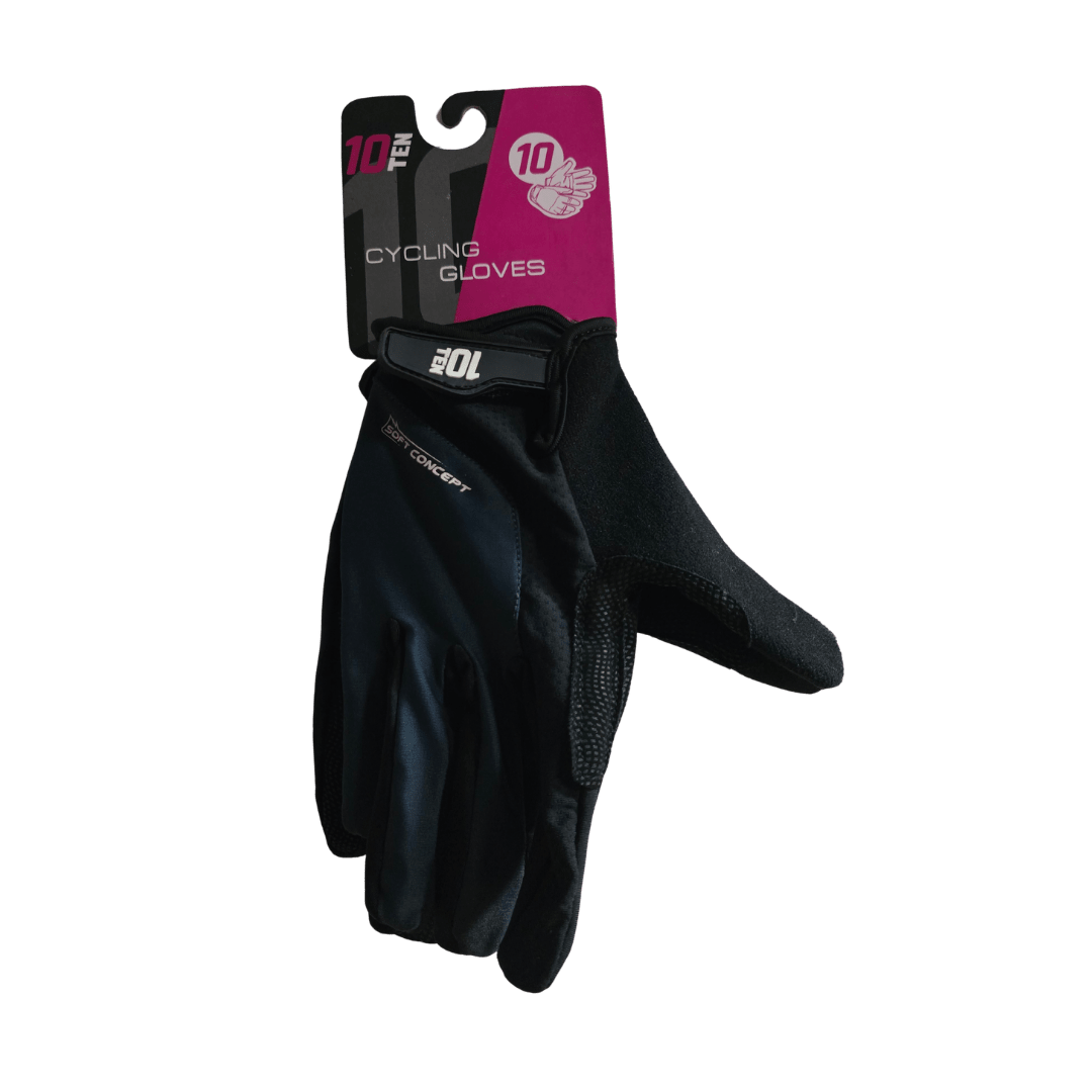 GUANTE 10TEN LARGO GREY BLACK1