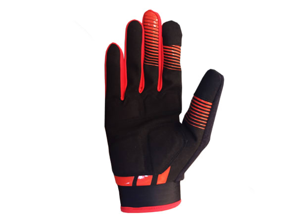 GUANTE FOSS STORM NEGRO GRIS ROJO2