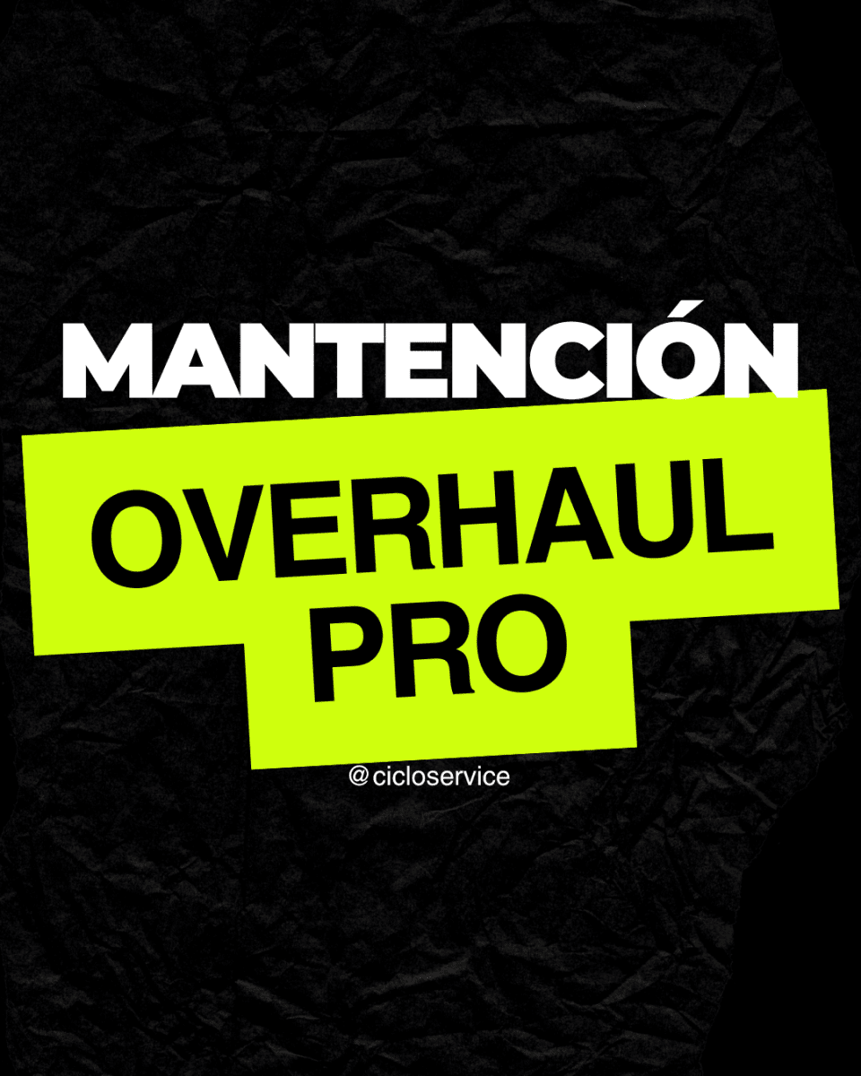 MANTENCIÓN OVERHAUL PRO2