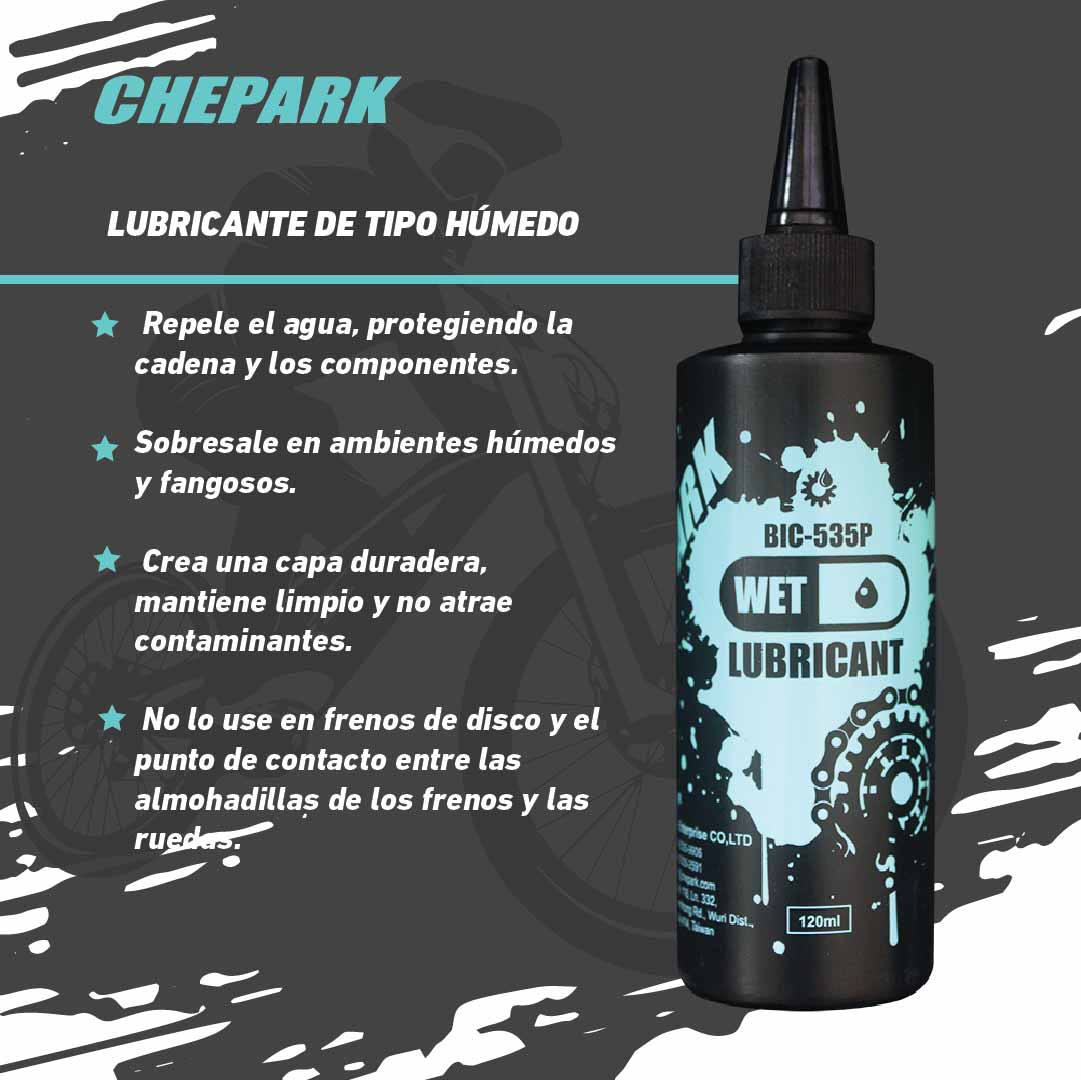 LUBRICANTE DE CADENA CHEPARK WET2
