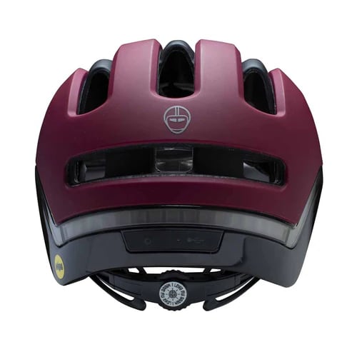 CASCO NUTCASE VIO CABERNET LUZ LED USB5