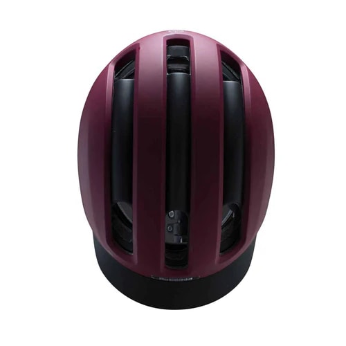 CASCO NUTCASE VIO CABERNET LUZ LED USB6