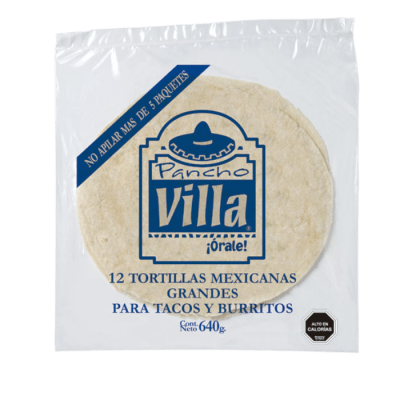 TORTILLA PANCHO VILLA  640 GRAMOS1