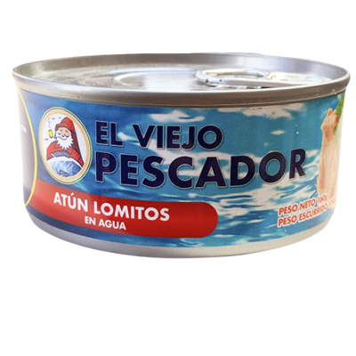 ATUN LOMO EN AGUA EL VIEJO PESCADOR 161 GRS2