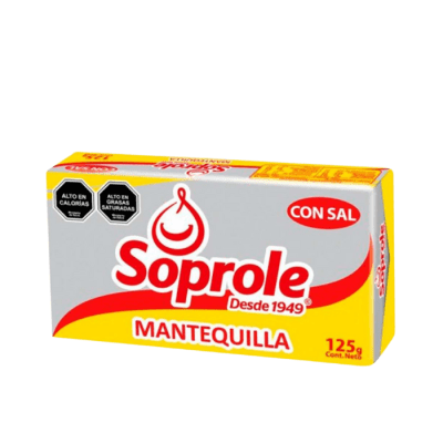 MANTEQUILLA SOPROLE 125 GRAMOS