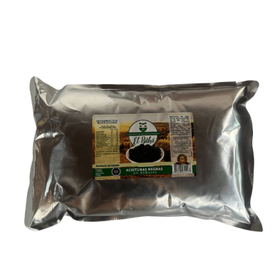 ACEITUNAS NEGRAS RODAJAS BOLSA EL BUHO 1800 GRS.