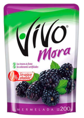 MERMELADA VIVO MORA DE 200 GR