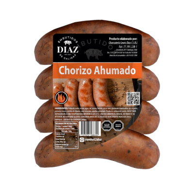 CHORIZO AHUMADO 400 GRAMOS DIAZ 400 GRAMOS1