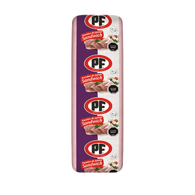 JAMON SANDWICH PF PESABLE , VALOR PUBLICADO DEL KG PIEZAS DE 3,2 KG APROX