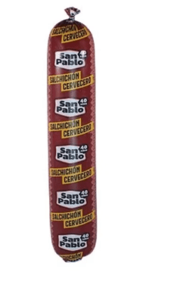 SALCHICHON CERVECERO SAN PABLO PESABLE, VALOR PUBLICADO POR KG, PIEZA DE 3 KG APROX1