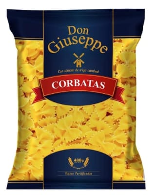 FIDEOS DON GIUSEPPE CORBATAS 400 GR