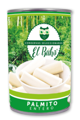 PALMITOS ENTEROS TARRO PEQUEÑO 400 GRAMOS