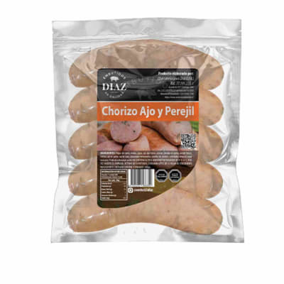 CHORIZO AJO Y PEREJIL 400 GRAMOS