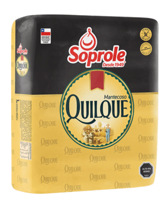 QUESO MANTECOSO  QUILQUE SOPROLE PIEZA PESABLE, VALOR PUBLICADO POR KILO, LAS BARRAS CONTIENEN 10 KG APROX.1
