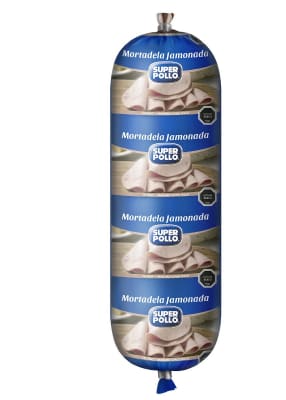 MORTADELA JAMONADA POLLO SUPER POLLO VALOR PUBLICADO POR KG. LAS PIEZAS PESAN 3KG APROX1